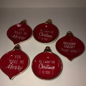 Grasslands Road Mini Christmas Trinket Dishes Or Tree Ornament - Great Gift